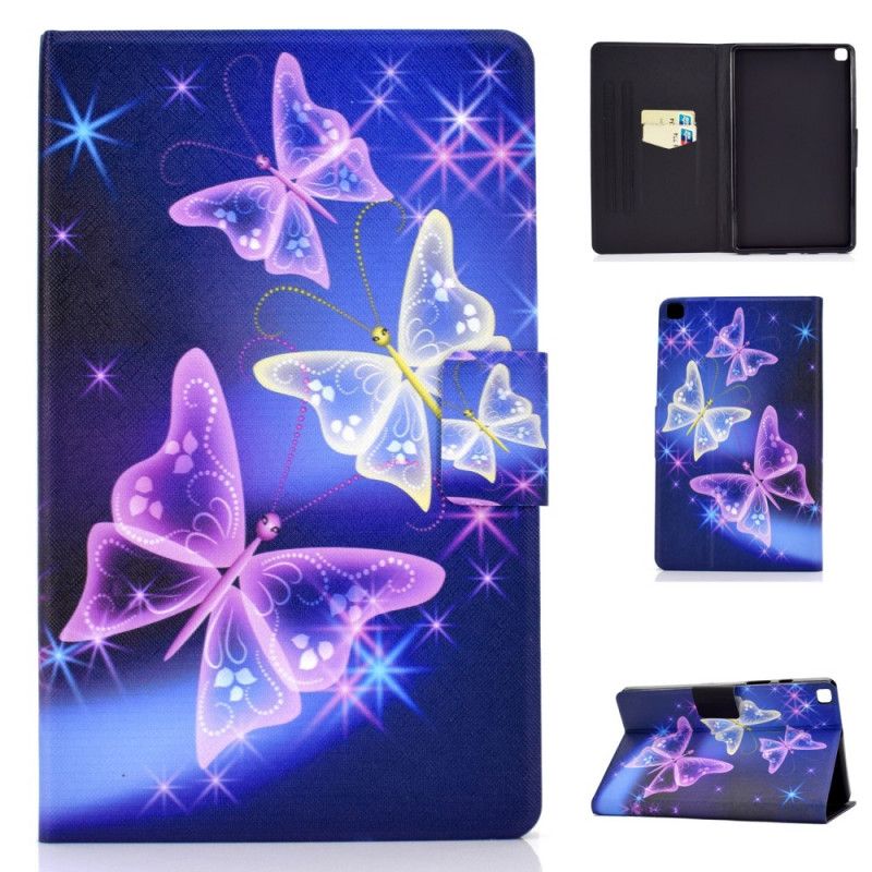 Housse Samsung Galaxy Tab A 8.0 (2019) Papillons De Nuit