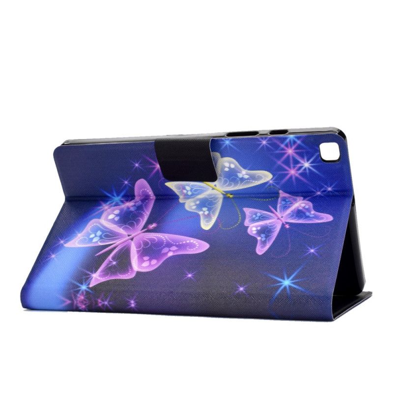 Housse Samsung Galaxy Tab A 8.0 (2019) Papillons De Nuit