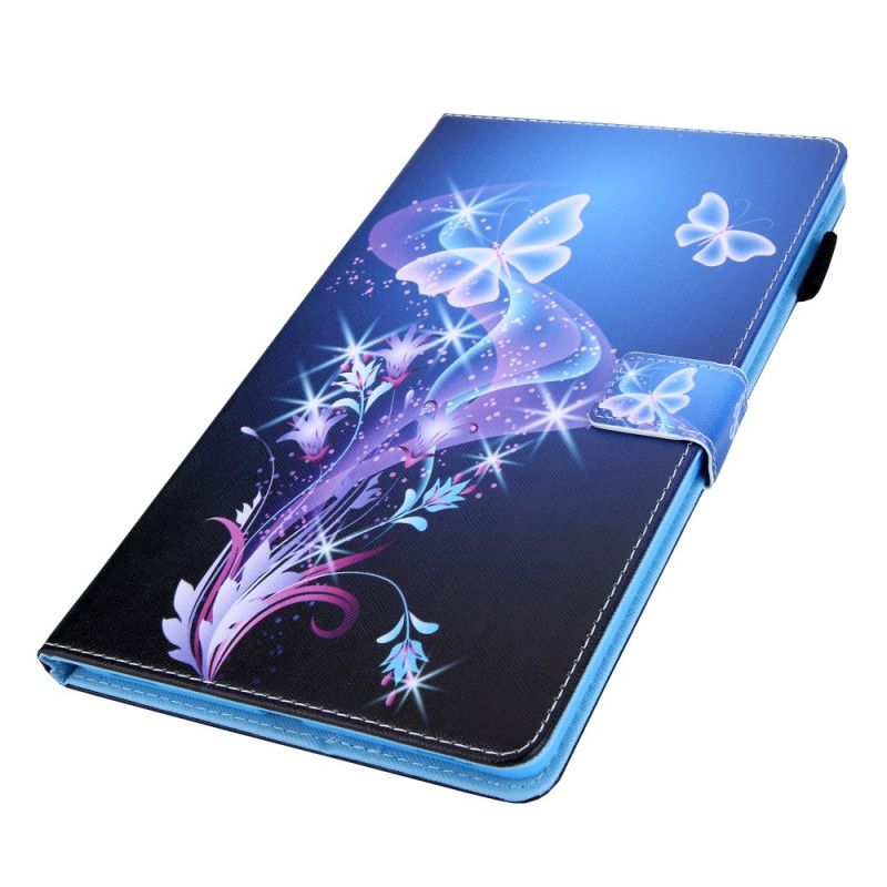 Étui Housse Samsung Galaxy Tab A 8.0 (2019) Papillons Magiques