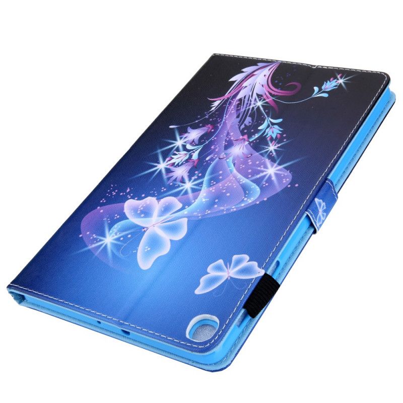 Étui Housse Samsung Galaxy Tab A 8.0 (2019) Papillons Magiques