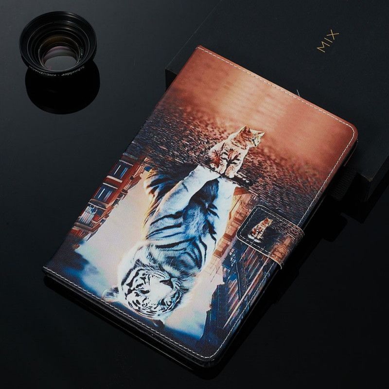 Housse Samsung Galaxy Tab A 8.0 (2019) Reflet Chaton