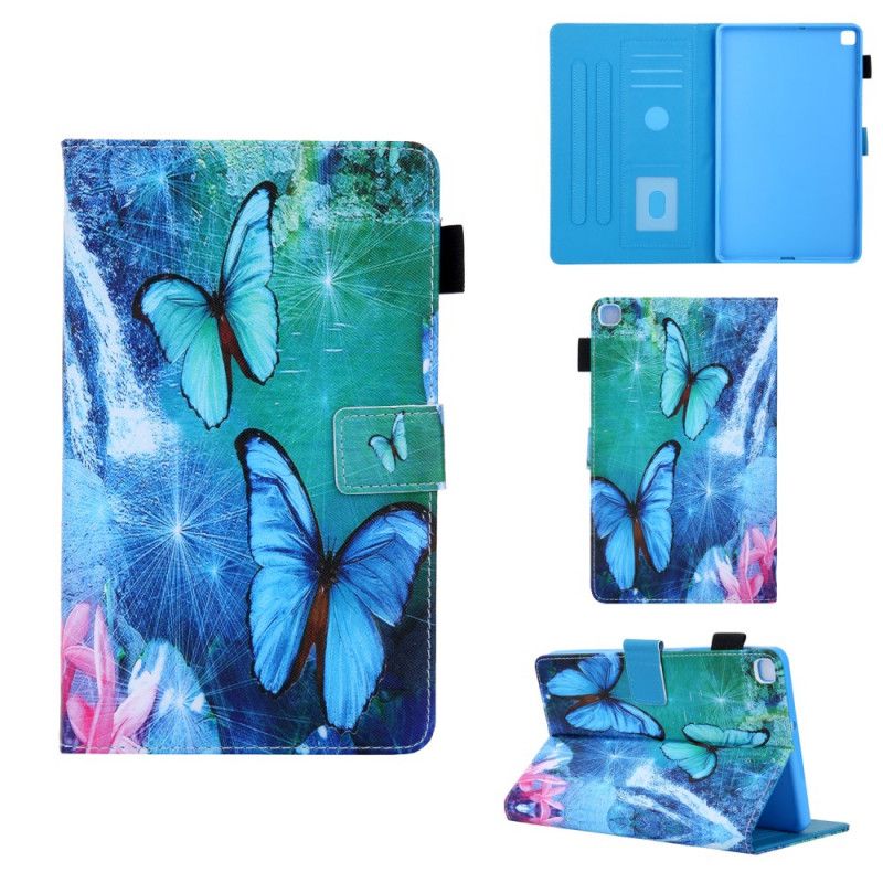Housse Samsung Galaxy Tab A 8.0 (2019) Série Papillon
