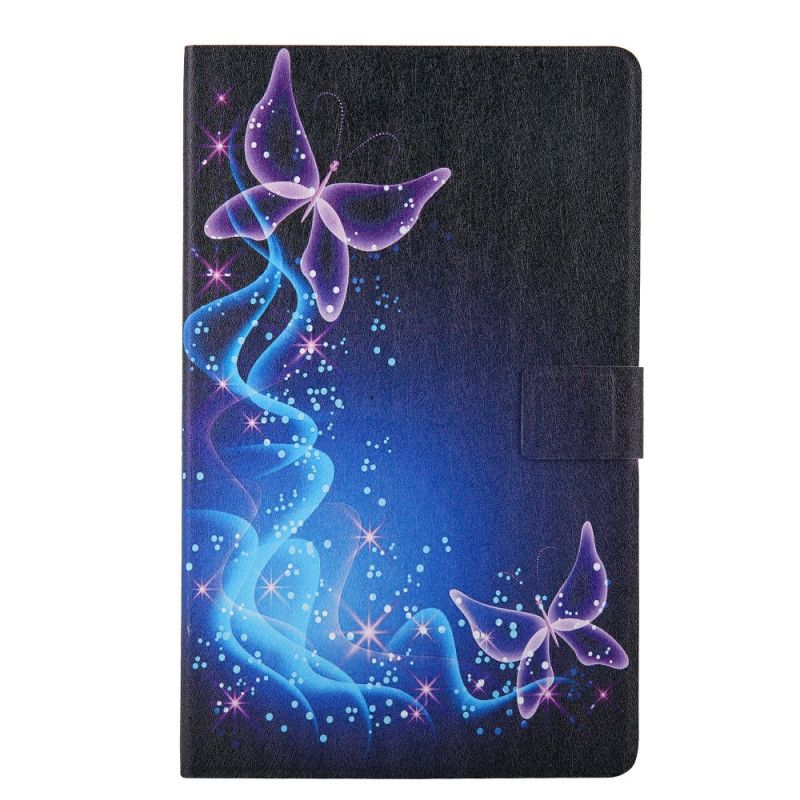 Housse Samsung Galaxy Tab A 8.0 (2019) Série Papillons Magiques
