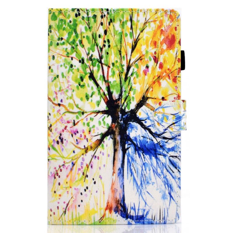 Housse Samsung Galaxy Tab A7 (2020) Arbre Aquarelle