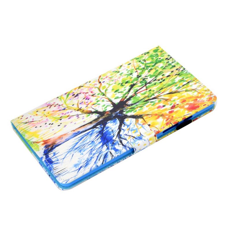 Housse Samsung Galaxy Tab A7 (2020) Arbre Aquarelle