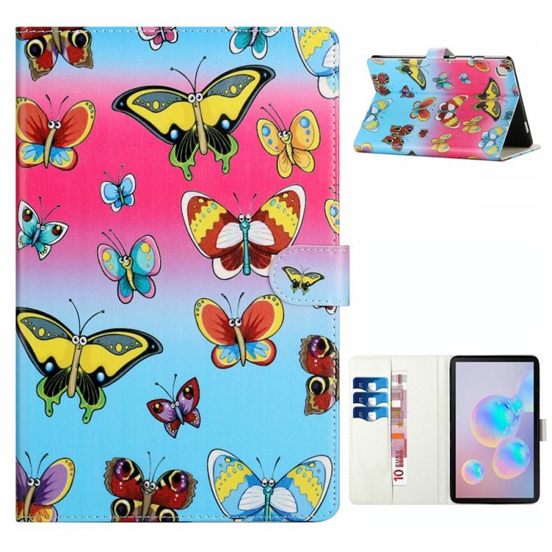 Housse Samsung Galaxy Tab A7 (2020) Butterflies