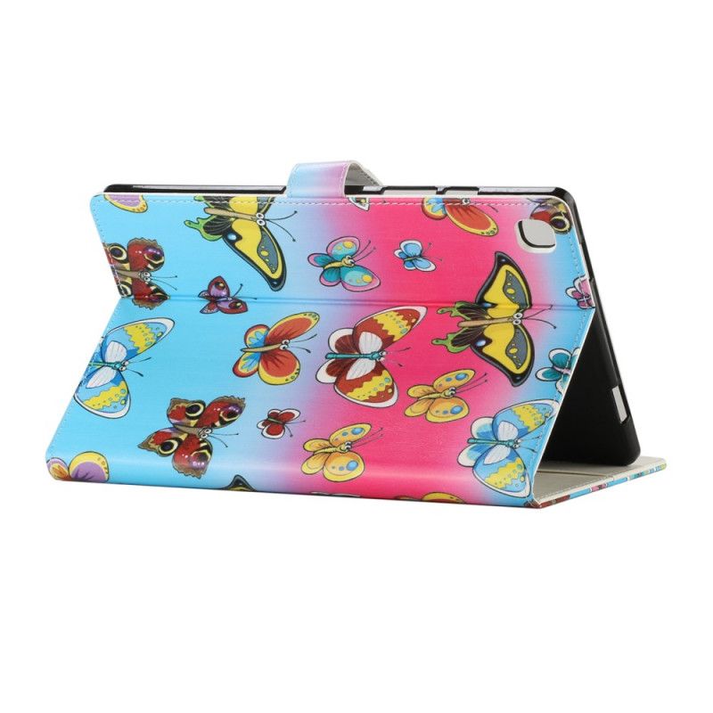 Housse Samsung Galaxy Tab A7 (2020) Butterflies