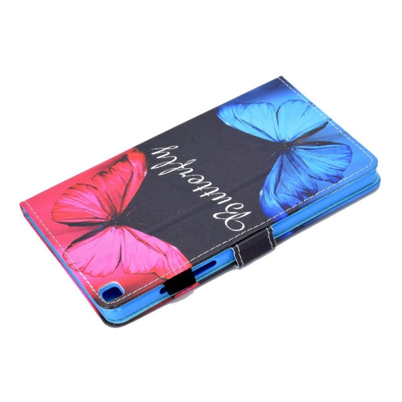 Housse Samsung Galaxy Tab A7 (2020) Butterfly