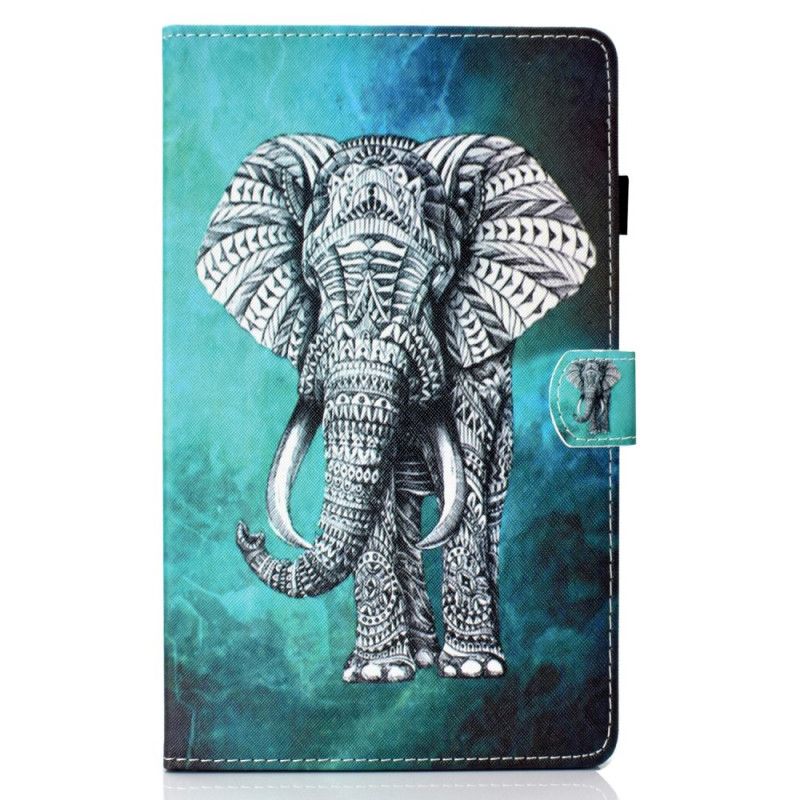 Housse Samsung Galaxy Tab A7 (2020) Éléphant Tribal