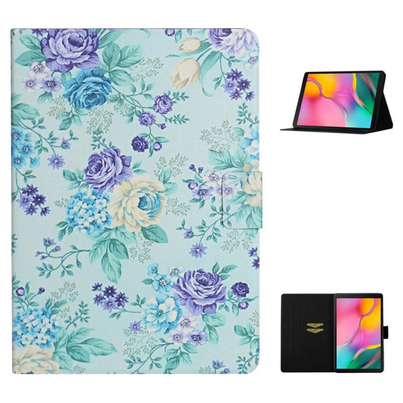 Housse Samsung Galaxy Tab A7 (2020) Fleurs Fleurs Fleurs