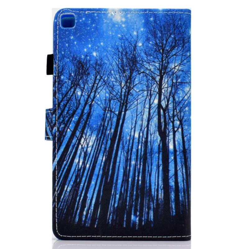 Housse Samsung Galaxy Tab A7 (2020) Forêt De Nuit