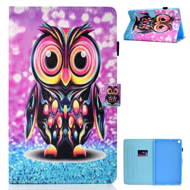 Housse Samsung Galaxy Tab A7 (2020) Hibou Éclaté