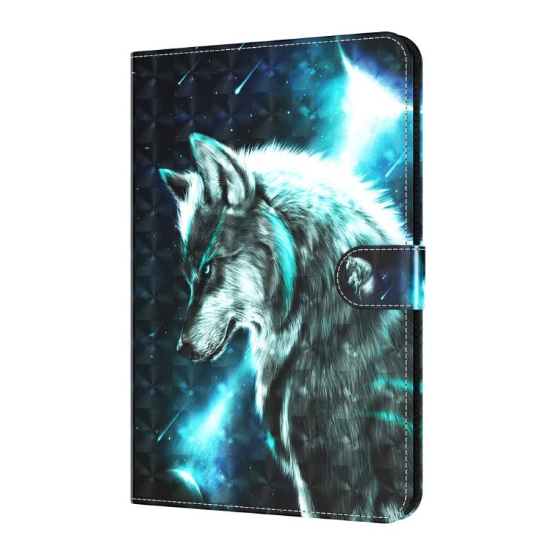 Étui Housse Samsung Galaxy Tab A7 (2020) Light Spot Loup Sauvage