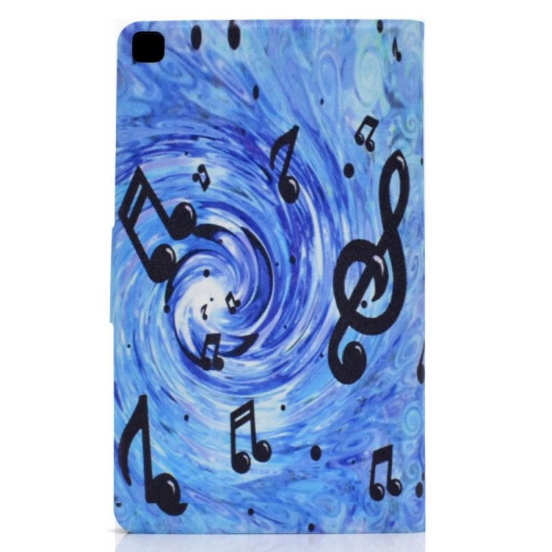 Housse Samsung Galaxy Tab A7 (2020) Notes De Musique