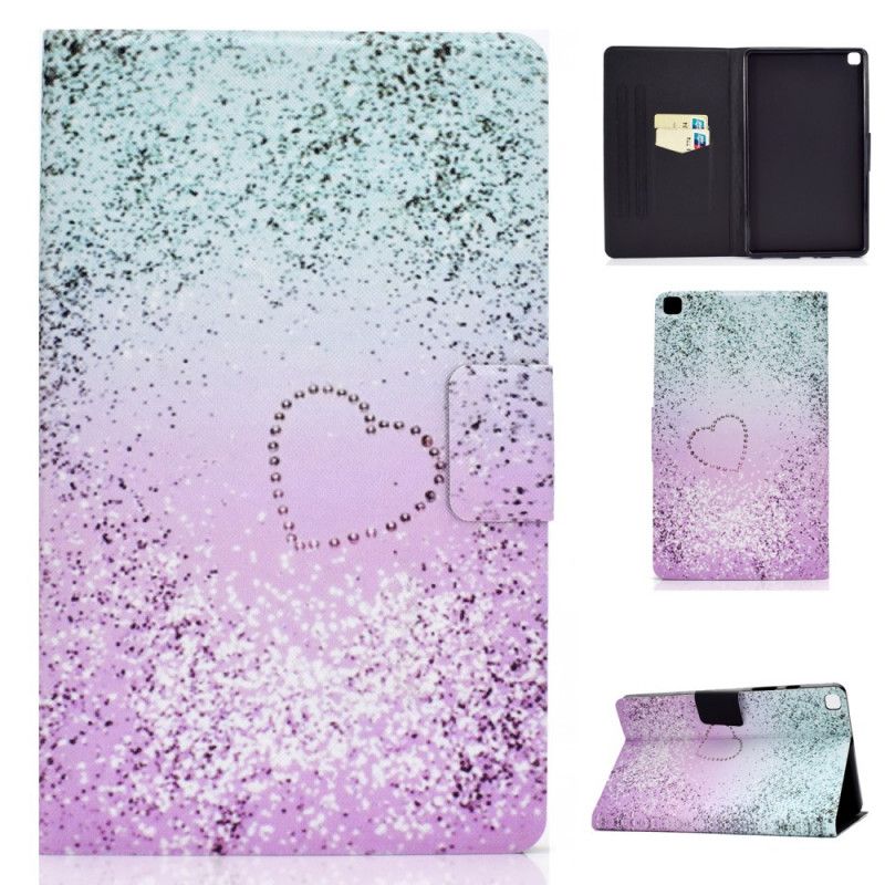 Housse Samsung Galaxy Tab A7 (2020) Paillettes Brillantes