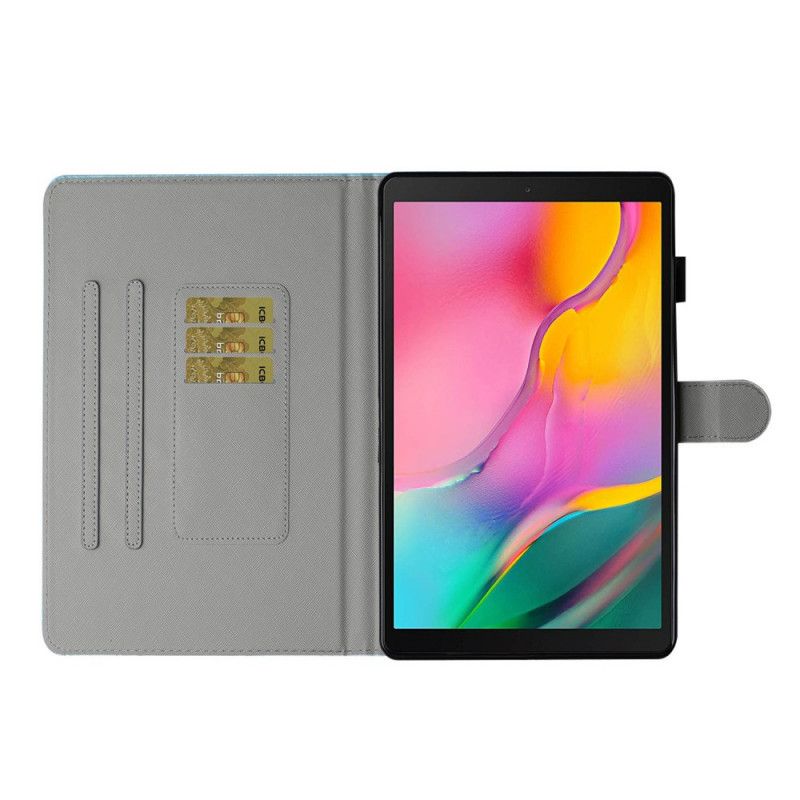 Housse Samsung Galaxy Tab A7 (2020) Papillon Lune