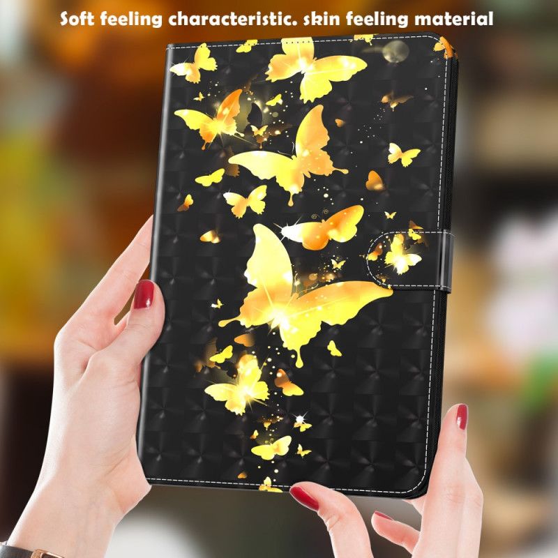 Étui Housse Samsung Galaxy Tab A7 (2020) Papillons Spot Light