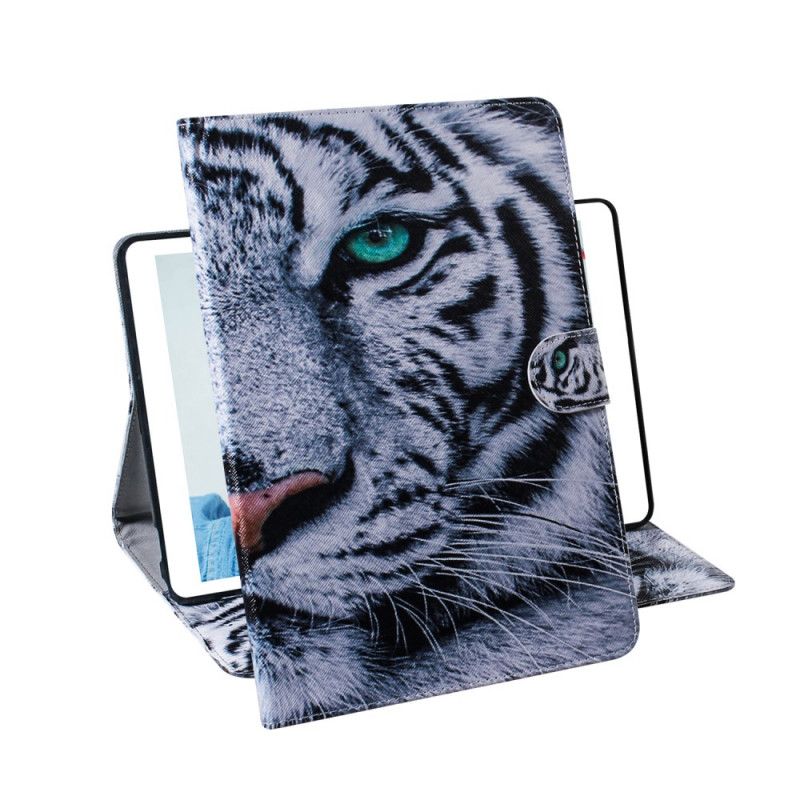 Étui Housse Samsung Galaxy Tab A7 (2020) Tête De Tigre