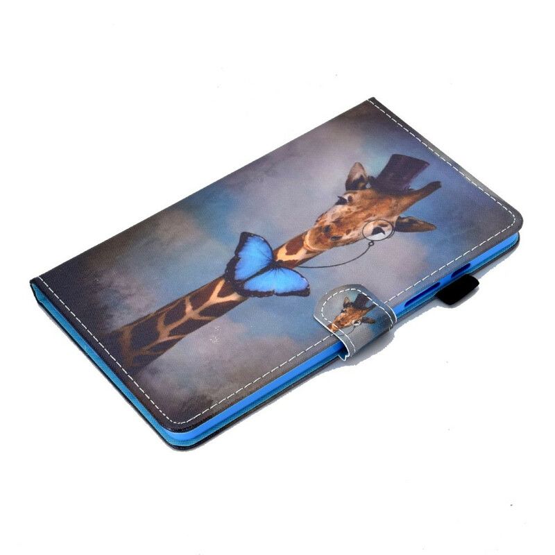 Housse Samsung Galaxy Tab A7 Lite Chic Girafe
