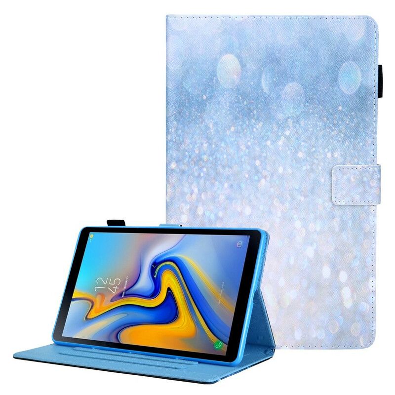 Housse Samsung Galaxy Tab A7 Lite Élément Paillettes