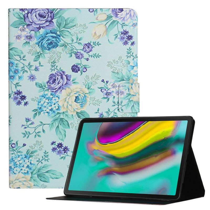 Housse Samsung Galaxy Tab A7 Lite Fleurs Fleurs Fleurs