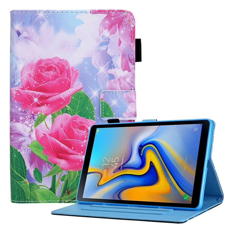 Housse Samsung Galaxy Tab A7 Lite Fleurs De Rêve