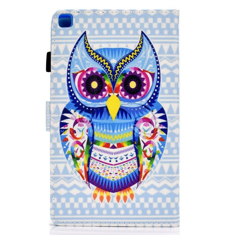 Housse Samsung Galaxy Tab A7 Lite Hibou Tribal