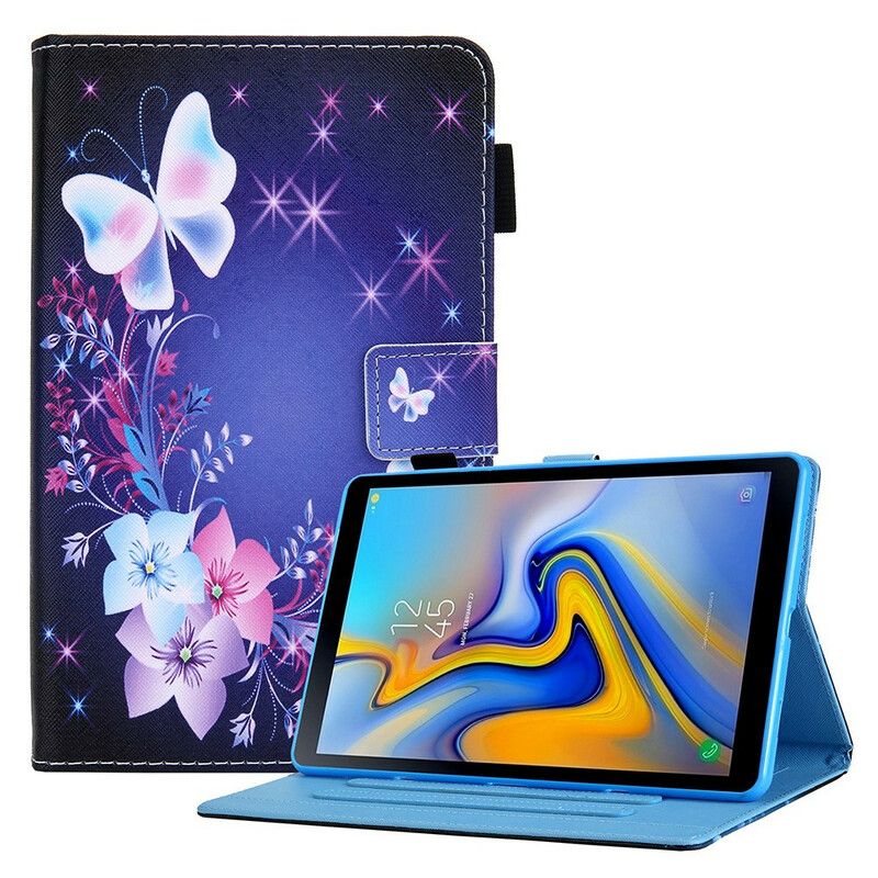 Housse Samsung Galaxy Tab A7 Lite Multiples Papillons