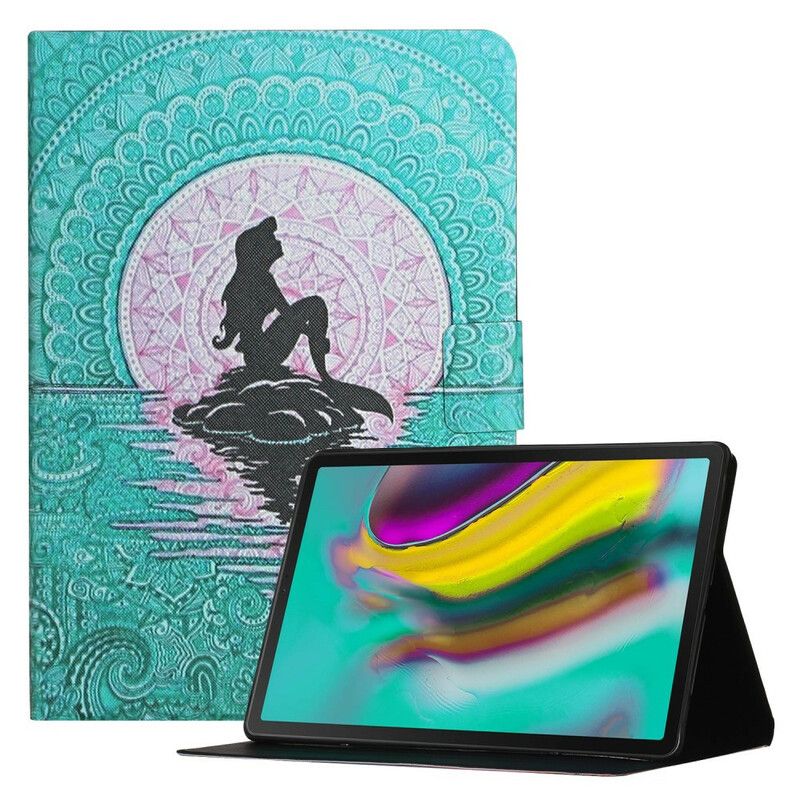 Housse Samsung Galaxy Tab A7 Lite Sirène Mandala