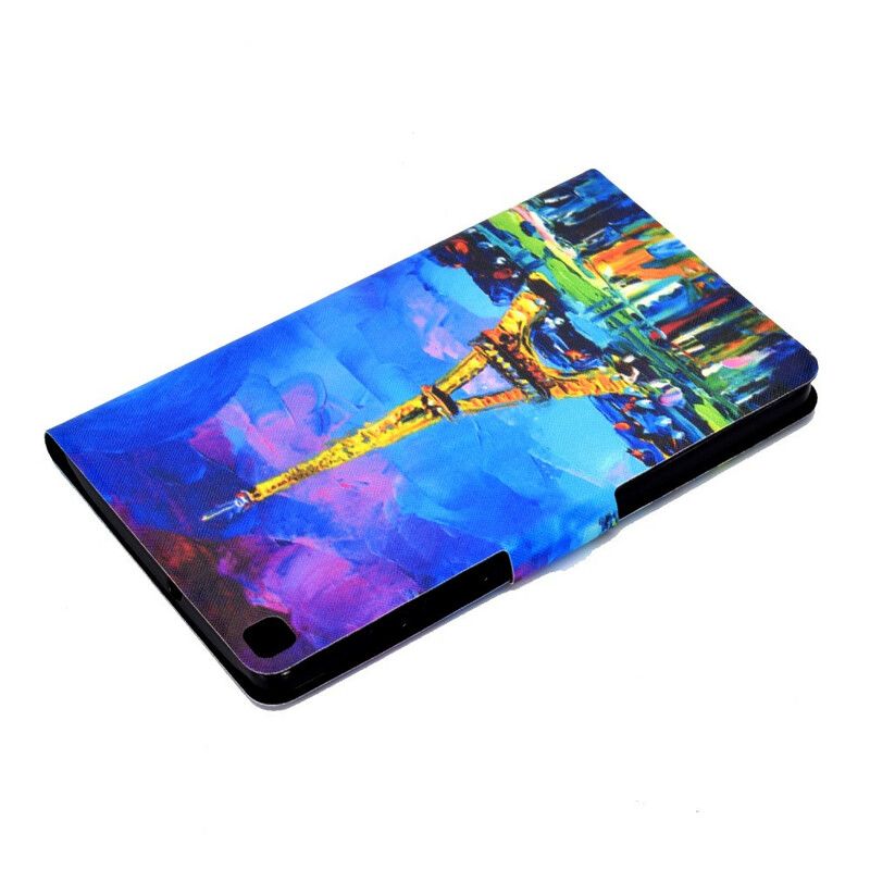 Housse Samsung Galaxy Tab A7 Lite Tour Eiffel