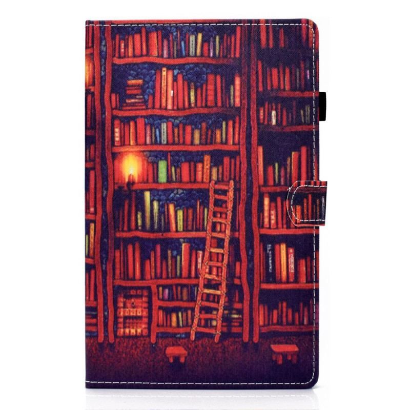 Housse Samsung Galaxy Tab A8 (2021) Bibliothèque