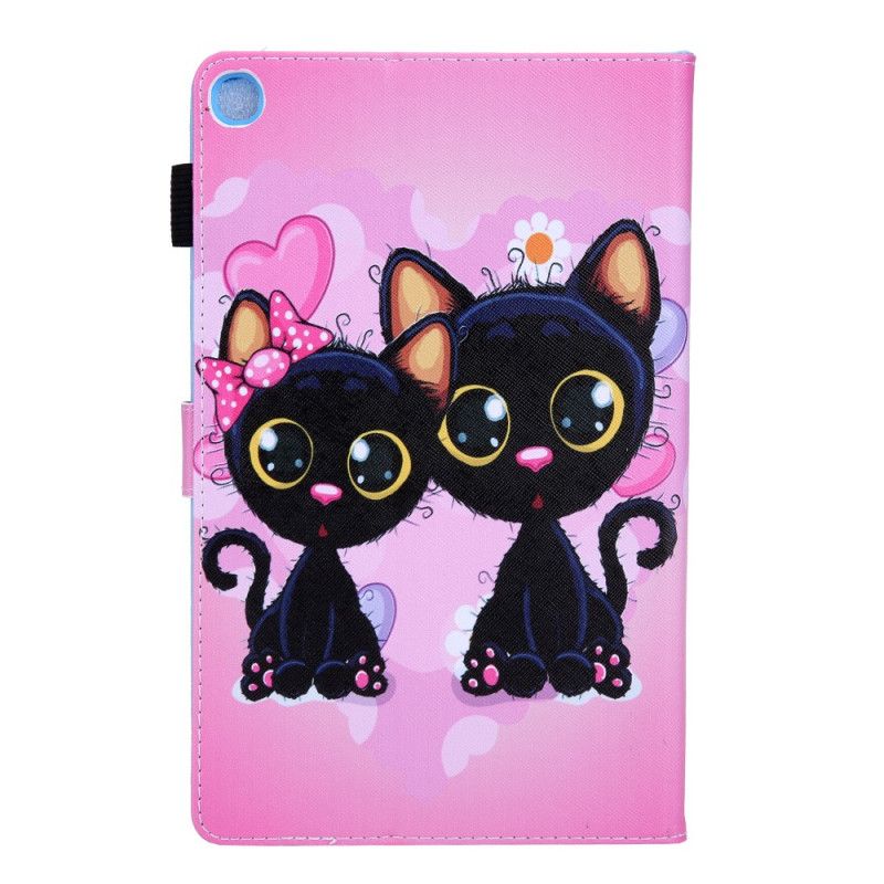 Housse Samsung Galaxy Tab A8 (2021) Couple De Chats