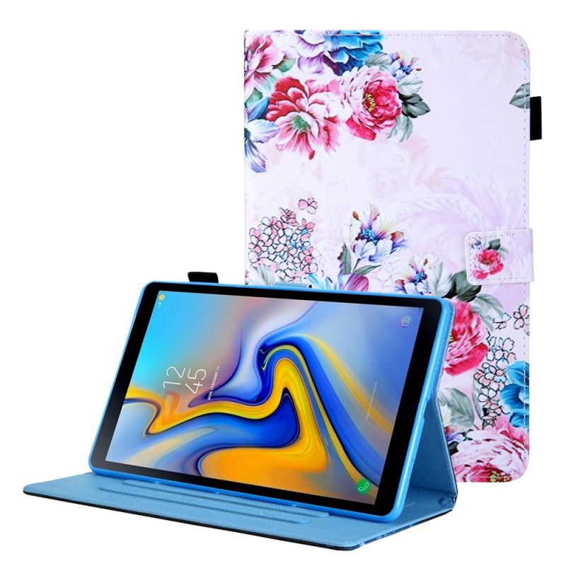 Housse Samsung Galaxy Tab A8 (2021) Design Fleurs