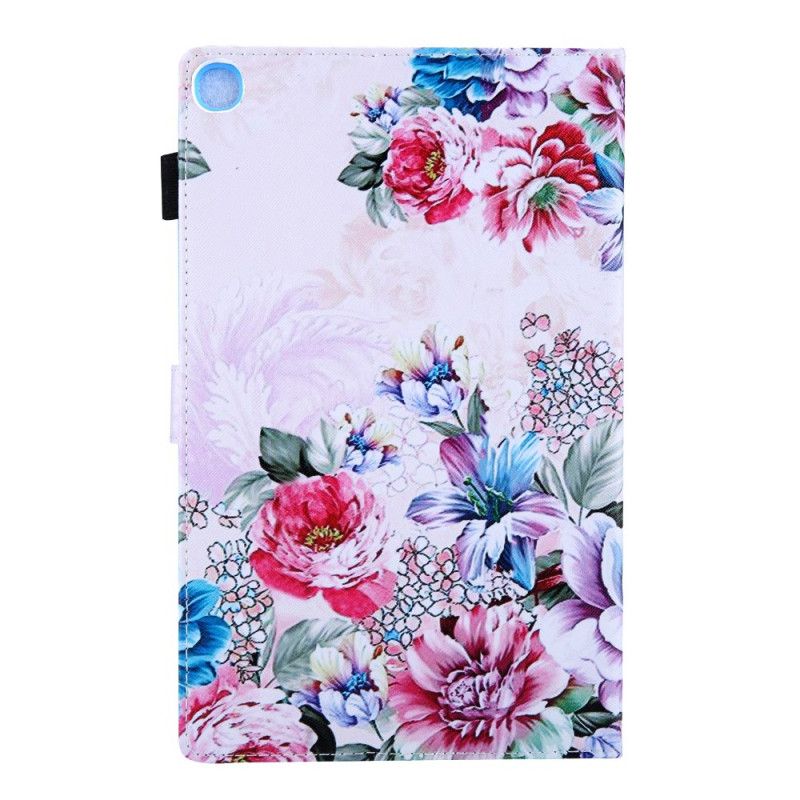 Housse Samsung Galaxy Tab A8 (2021) Design Fleurs