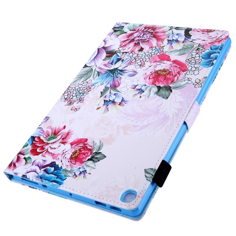 Housse Samsung Galaxy Tab A8 (2021) Design Fleurs