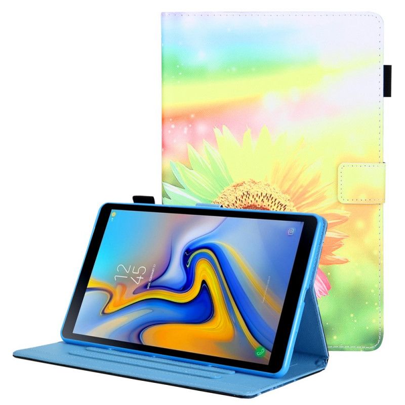 Housse Samsung Galaxy Tab A8 (2021) Fleurs Au Soleil