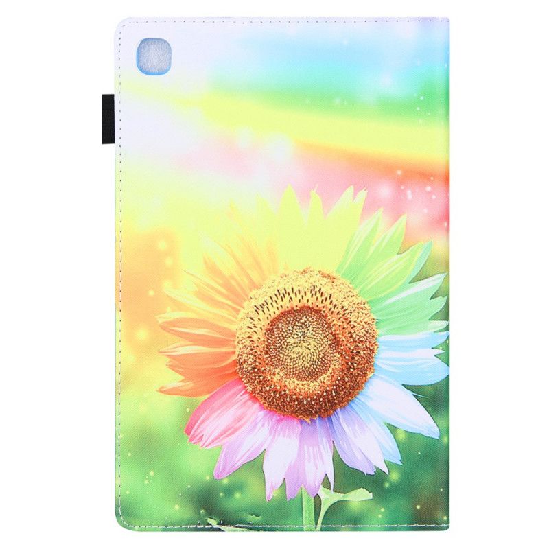 Housse Samsung Galaxy Tab A8 (2021) Fleurs Au Soleil