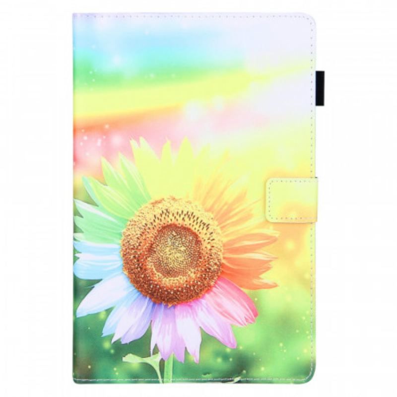 Housse Samsung Galaxy Tab A8 (2021) Fleurs au Soleil