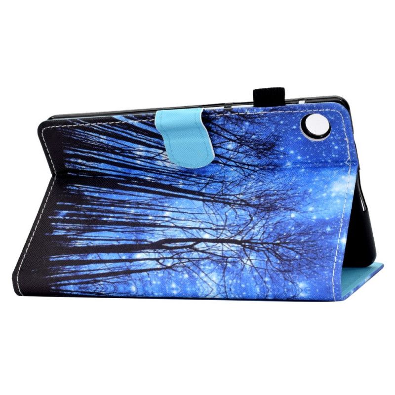 Housse Samsung Galaxy Tab A8 (2021) Forêt De Nuit