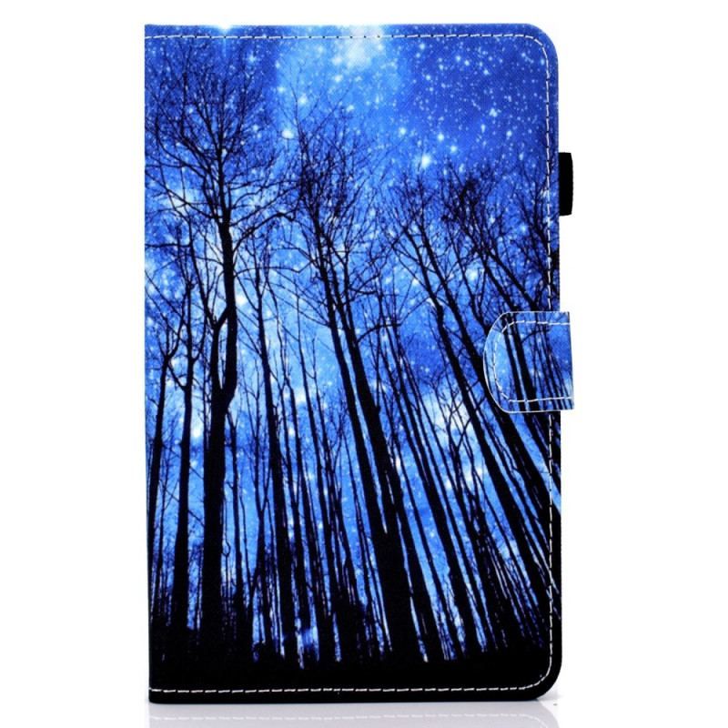 Housse Samsung Galaxy Tab A8 (2021) Forêt de Nuit