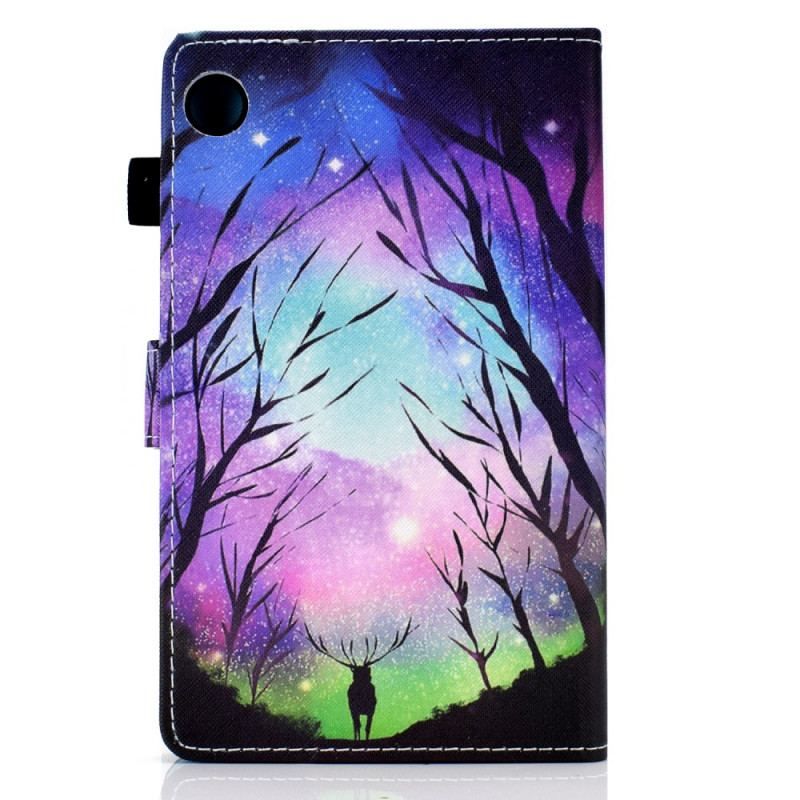 Housse Samsung Galaxy Tab A8 (2021) Forêt de Nuit