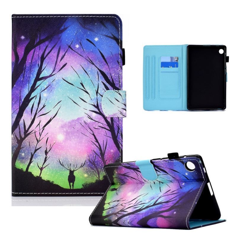 Housse Samsung Galaxy Tab A8 (2021) Forêt de Nuit