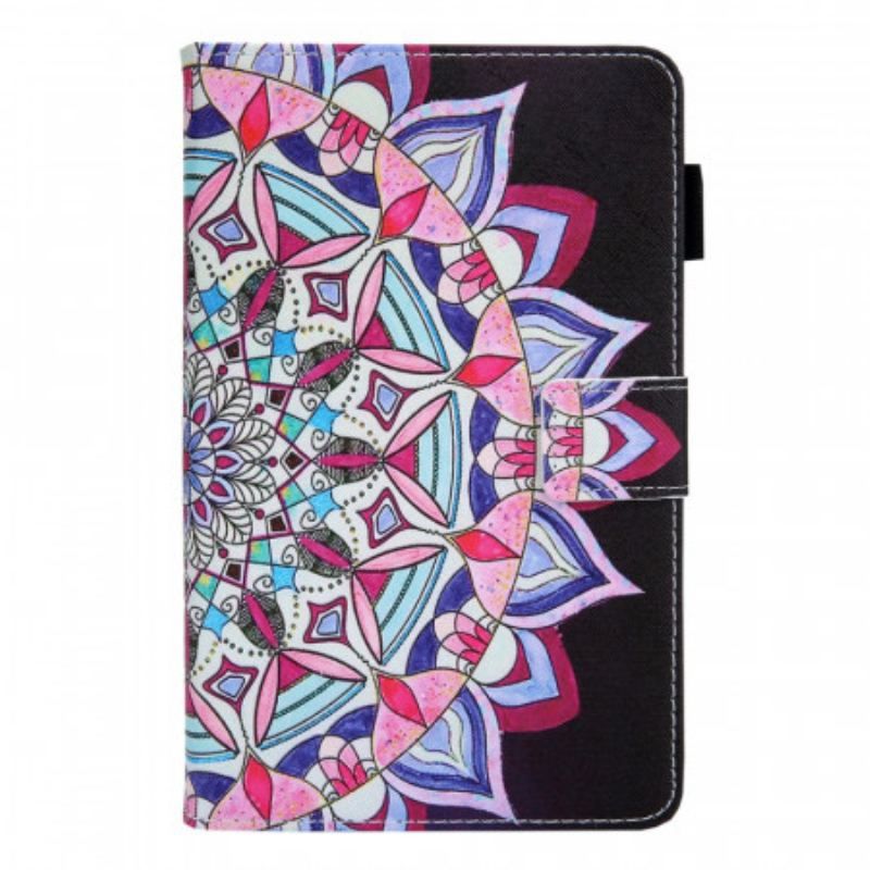 Housse Samsung Galaxy Tab A8 (2021) Mandala Graphique