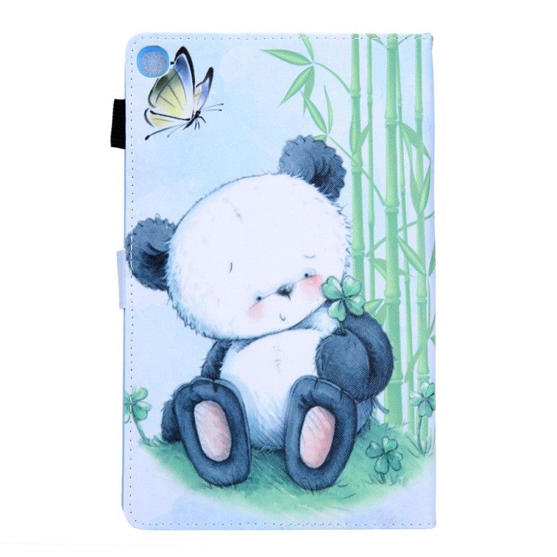 Housse Samsung Galaxy Tab A8 (2021) Panda En Nature