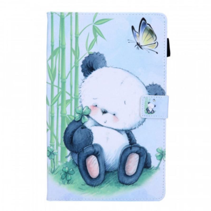 Housse Samsung Galaxy Tab A8 (2021) Panda en Nature