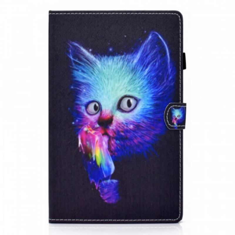 Housse Samsung Galaxy Tab A8 (2021) Psycho Cat