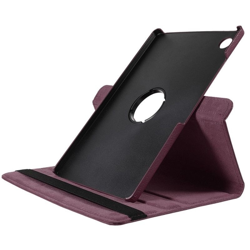 Housse Samsung Galaxy Tab A8 (2021) Rotative À 360° Simili Cuir Litchi