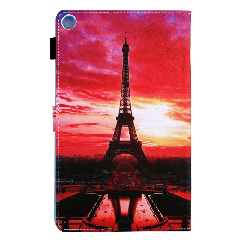 Housse Samsung Galaxy Tab A8 (2021) Sunset Tour Eiffel