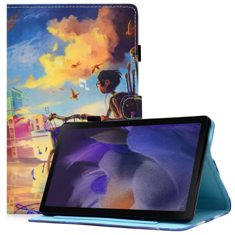 Housse Samsung Galaxy Tab A8 (2021) Vélo Art