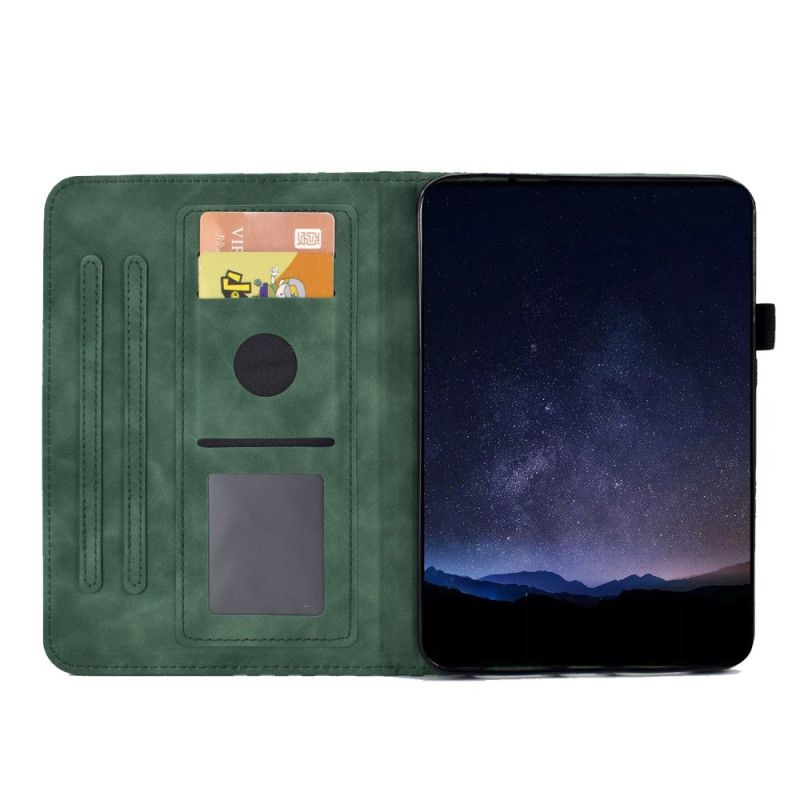 Housse Samsung Galaxy Tab S11 Effet Daim Frise